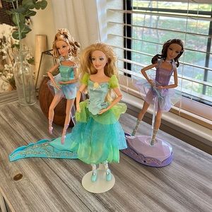 12 Dancing Princess Barbies